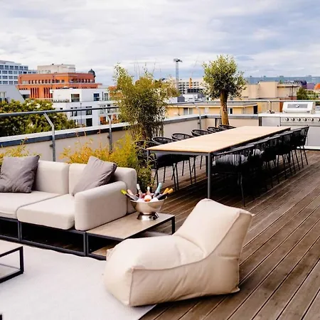 Stralau360 - Exclusive Penthouse With Sauna & Panoramic Rooftop * Berlin