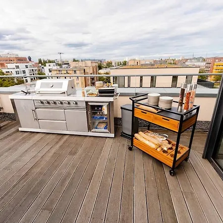 Stralau360 - Exclusive Penthouse With Sauna & Panoramic Rooftop