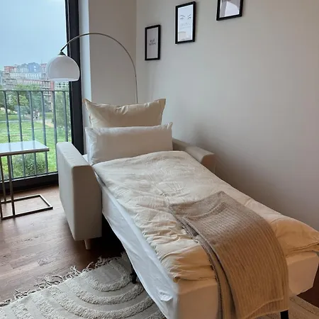 דירה Stralau360 - Exclusive Penthouse With Sauna & Panoramic Rooftop