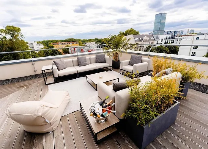 Stralau360 - Exclusive Penthouse With Sauna & Panoramic Rooftop *
