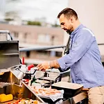 아파트 Stralau360 - Exclusive Penthouse With Sauna & Panoramic Rooftop *