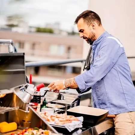 Appartement Stralau360 - Exclusive Penthouse With Sauna & Panoramic Rooftop *