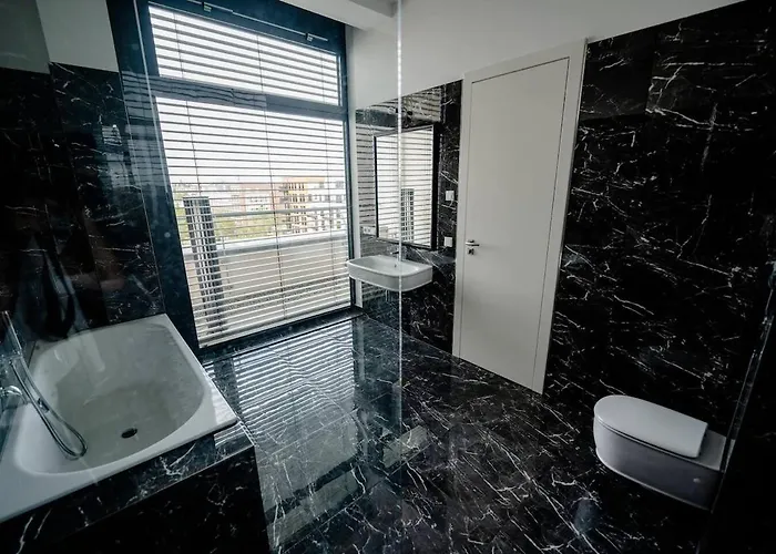 Stralau360 - Exclusive Penthouse With Sauna & Panoramic Rooftop Lägenhet Berlin