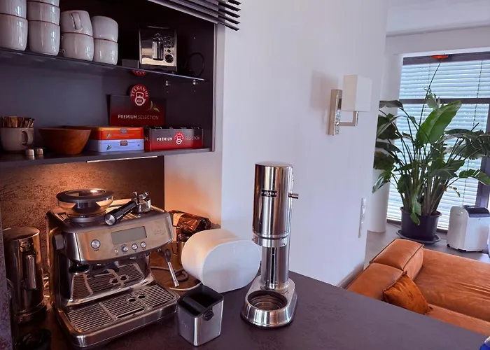 Stralau360 - Exclusive Penthouse With Sauna & Panoramic Rooftop Lägenhet *