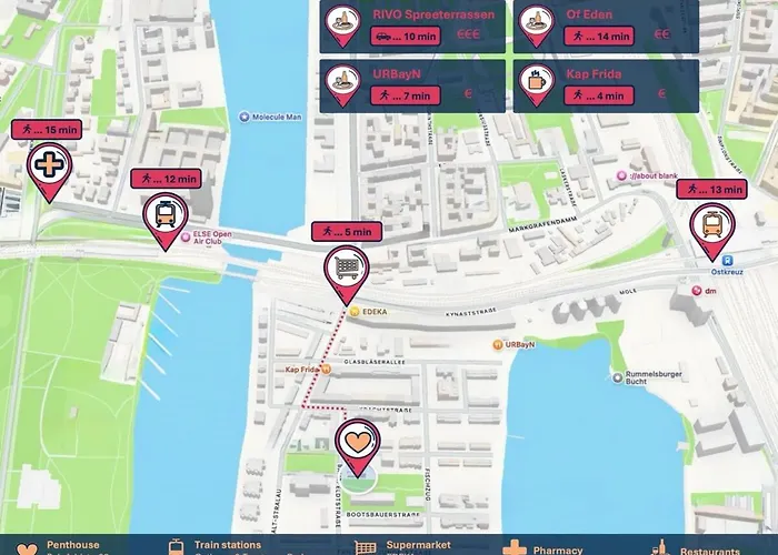 Stralau360 - Exclusive Penthouse With Sauna & Panoramic Rooftop *